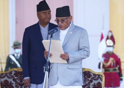 Pushpa Kamal Dahal Heads New Government in Nepal