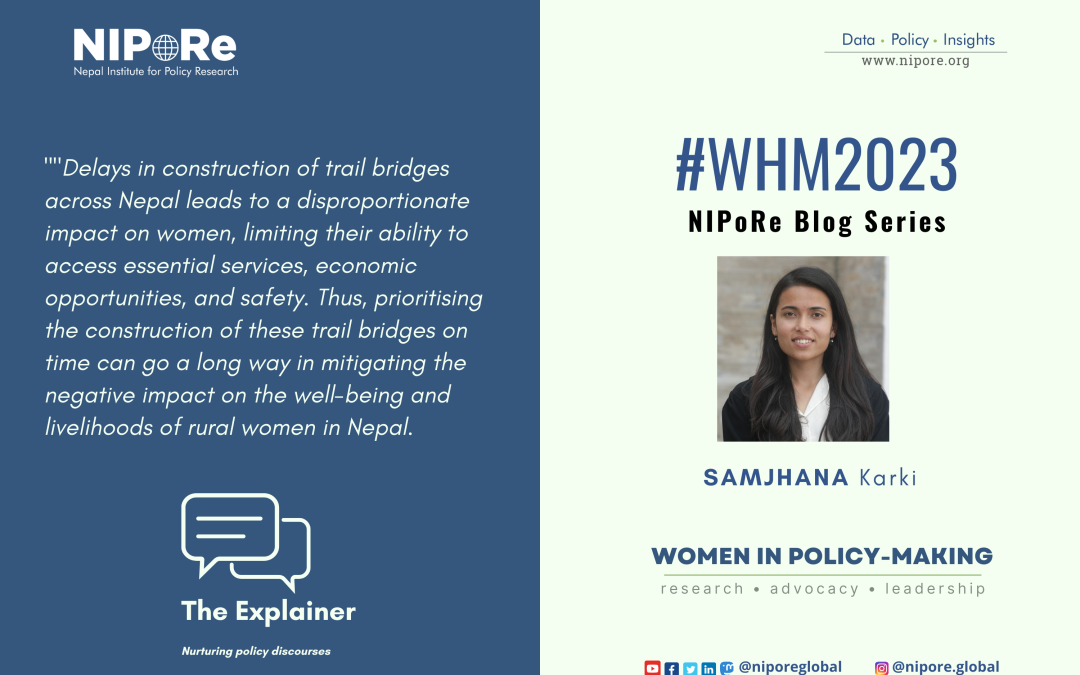 Trail Bridge and Women Empowerment