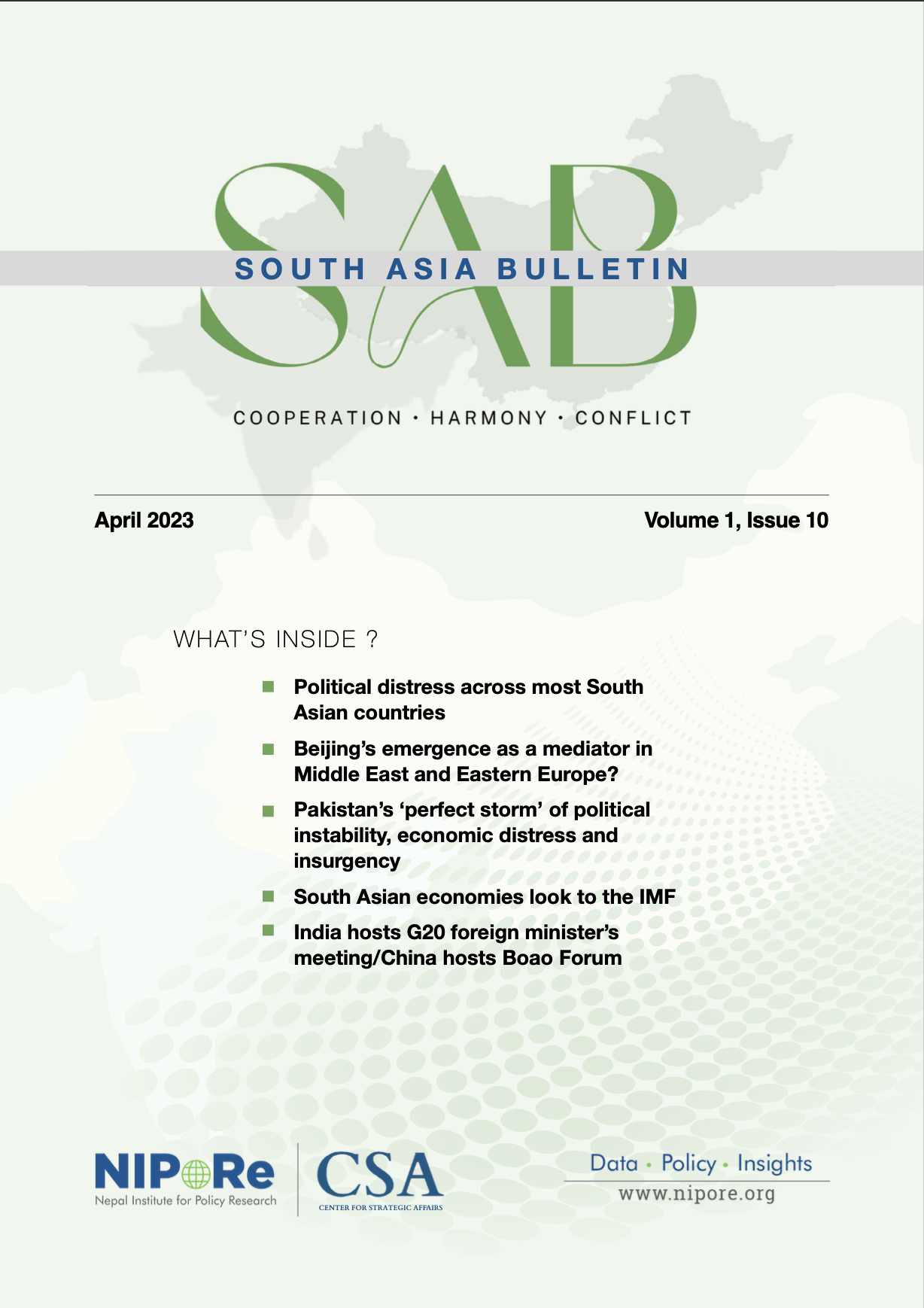 SAB April 2023 Bulletin