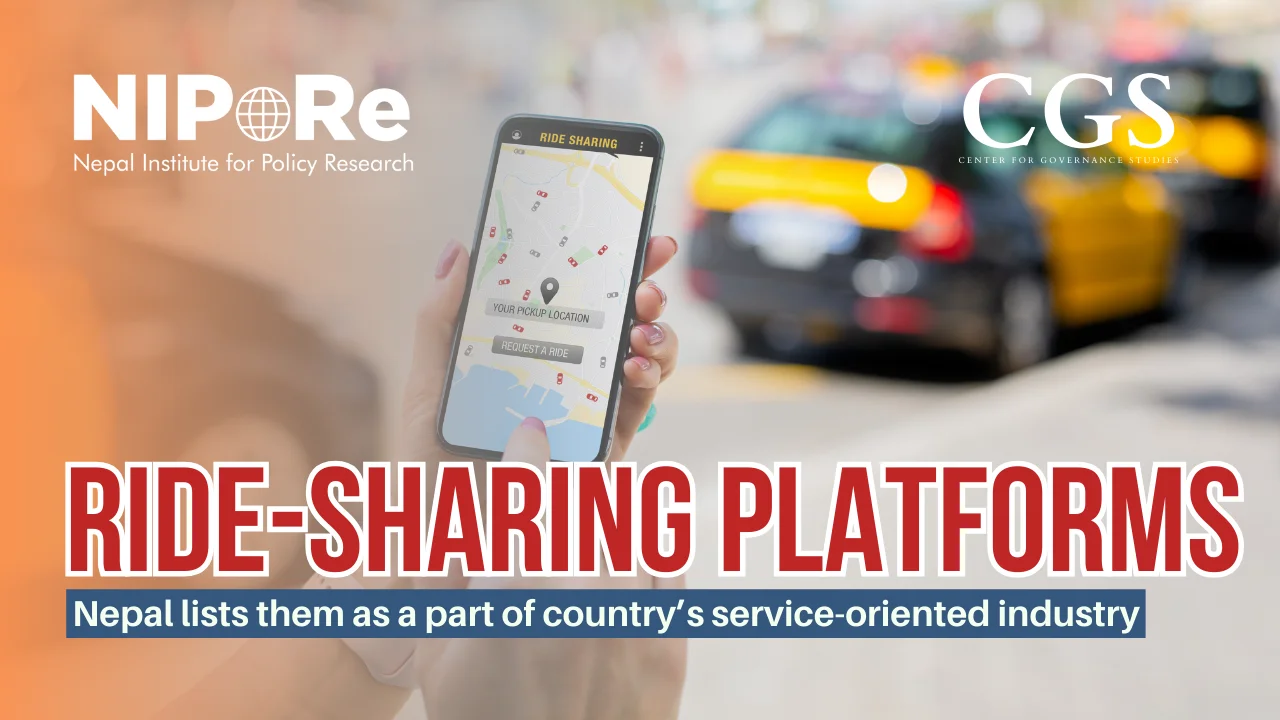 Governance Fact 2 – Ride Sharing Platforms in Nepal
