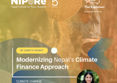 Modernizing Nepal’s Climate Finance Approach