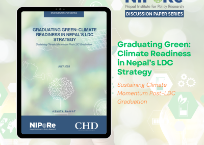 Graduating Green: Climate Readiness in Nepal’s LDC Strategy