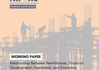 Relationship Between Remittances, Financial Development, Investment, and Economic Growth in Nepal
